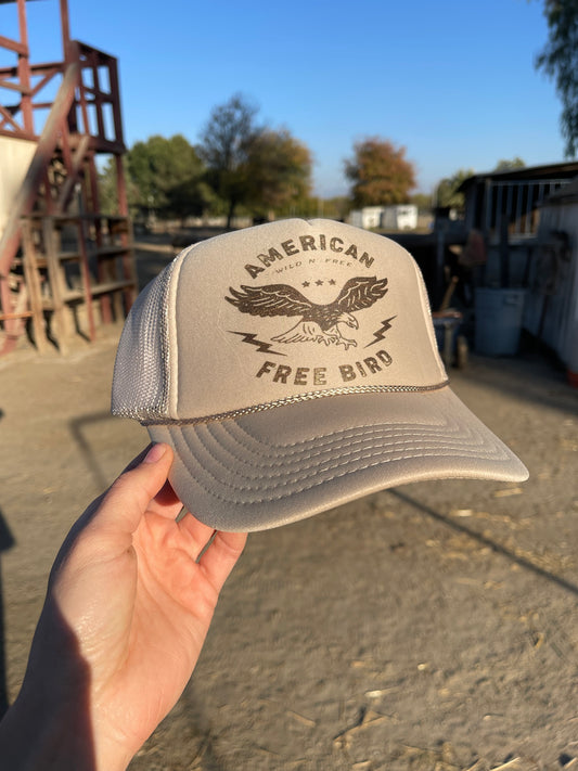 American Free Bird Trucker (brown)