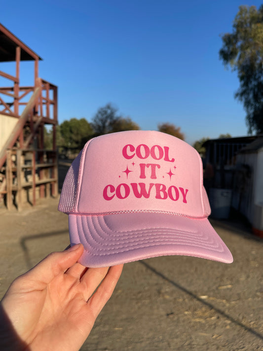 Cool It Cowboy (pink)