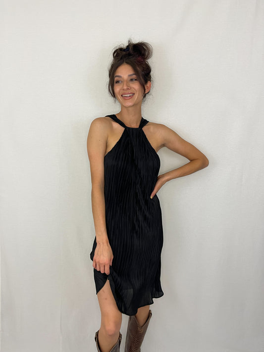 Denver pleated dress